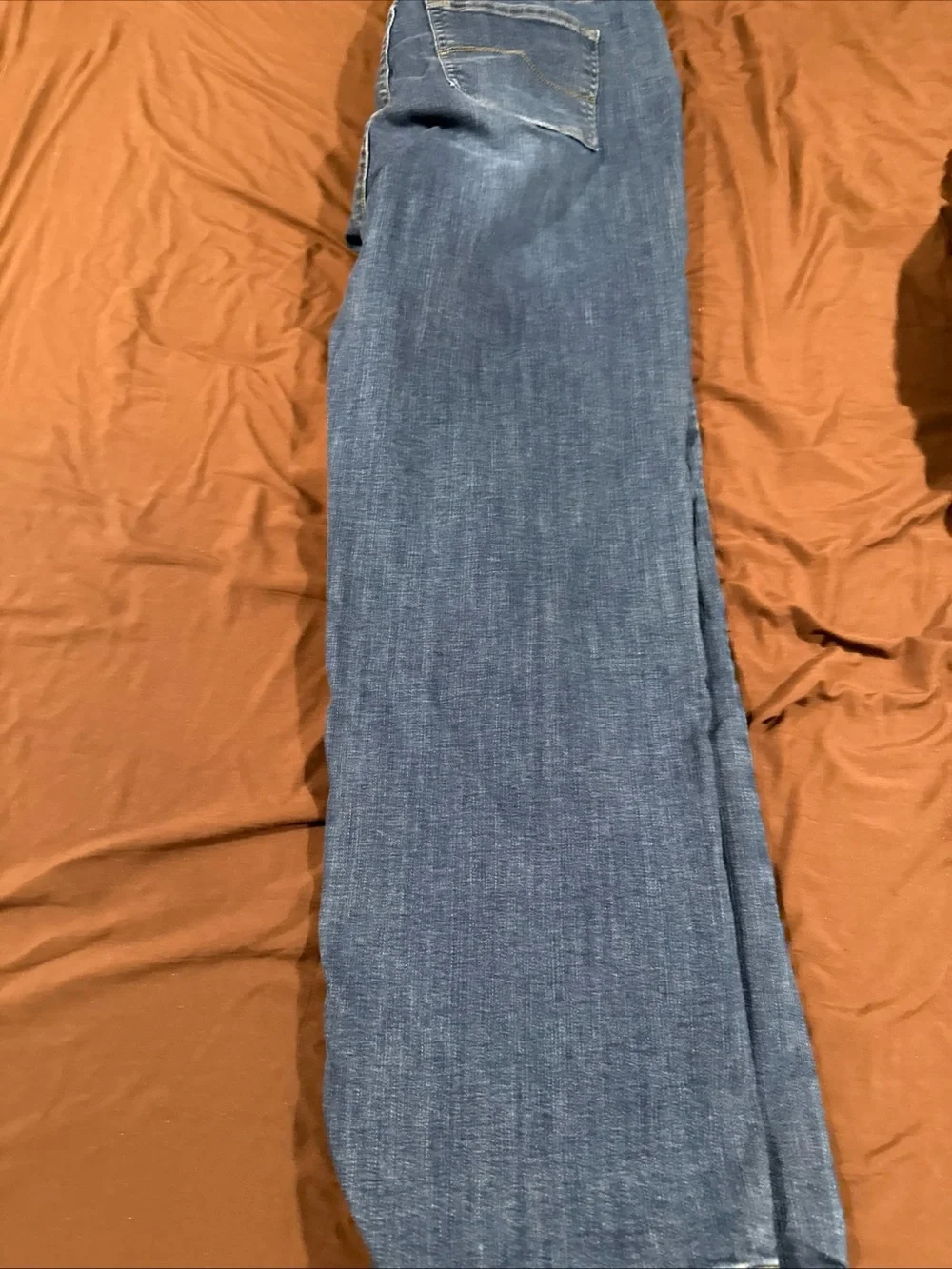 Lee Men's Straight Jeans in Medium Blue Denim
